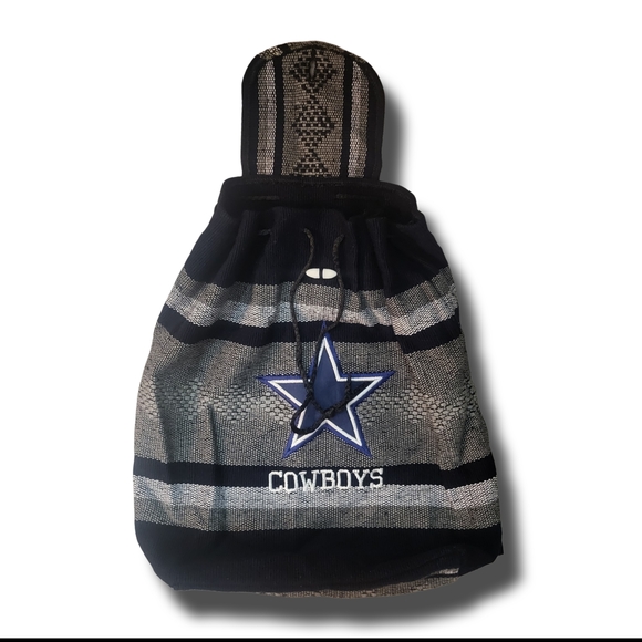 🌿Dallas Cowboys Fan Woven Drawstring Backpack⭐ - Picture 11 of 16